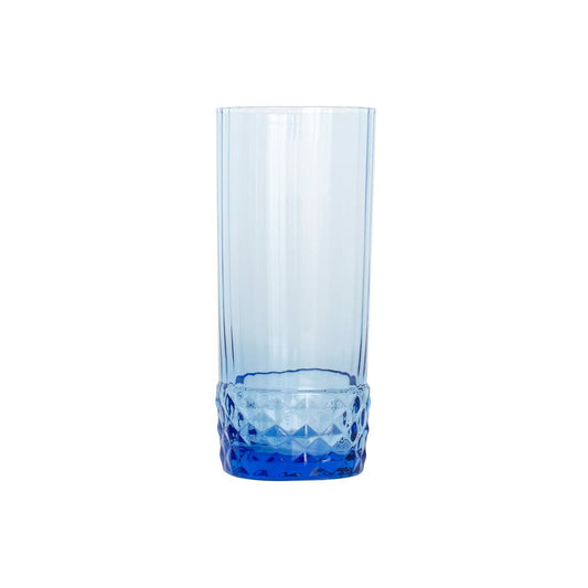 Set de Vasos Bormioli Rocco America'20s Azul 6 Unidades Vidrio (400 ml)