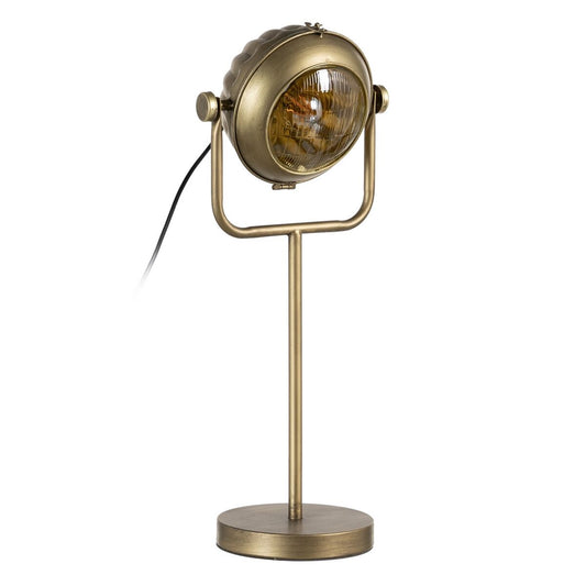 Lámpara de mesa 18 x 18 x 60 cm Dorado Metal