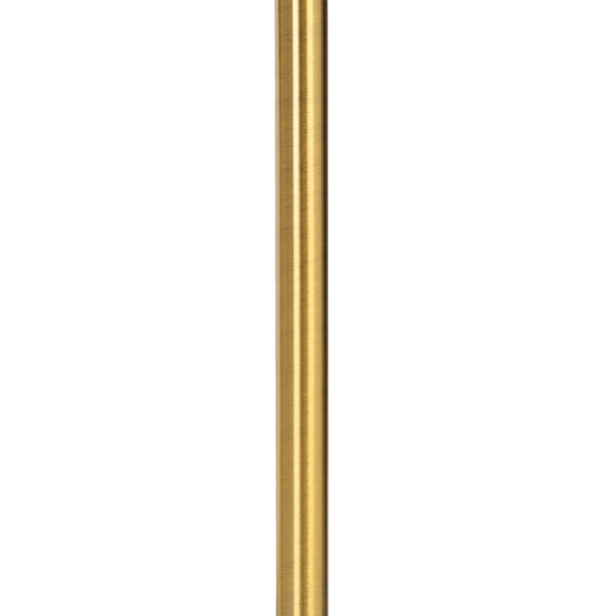 Lámpara de Pie 24 x 17 x 160 cm Cristal Dorado Metal