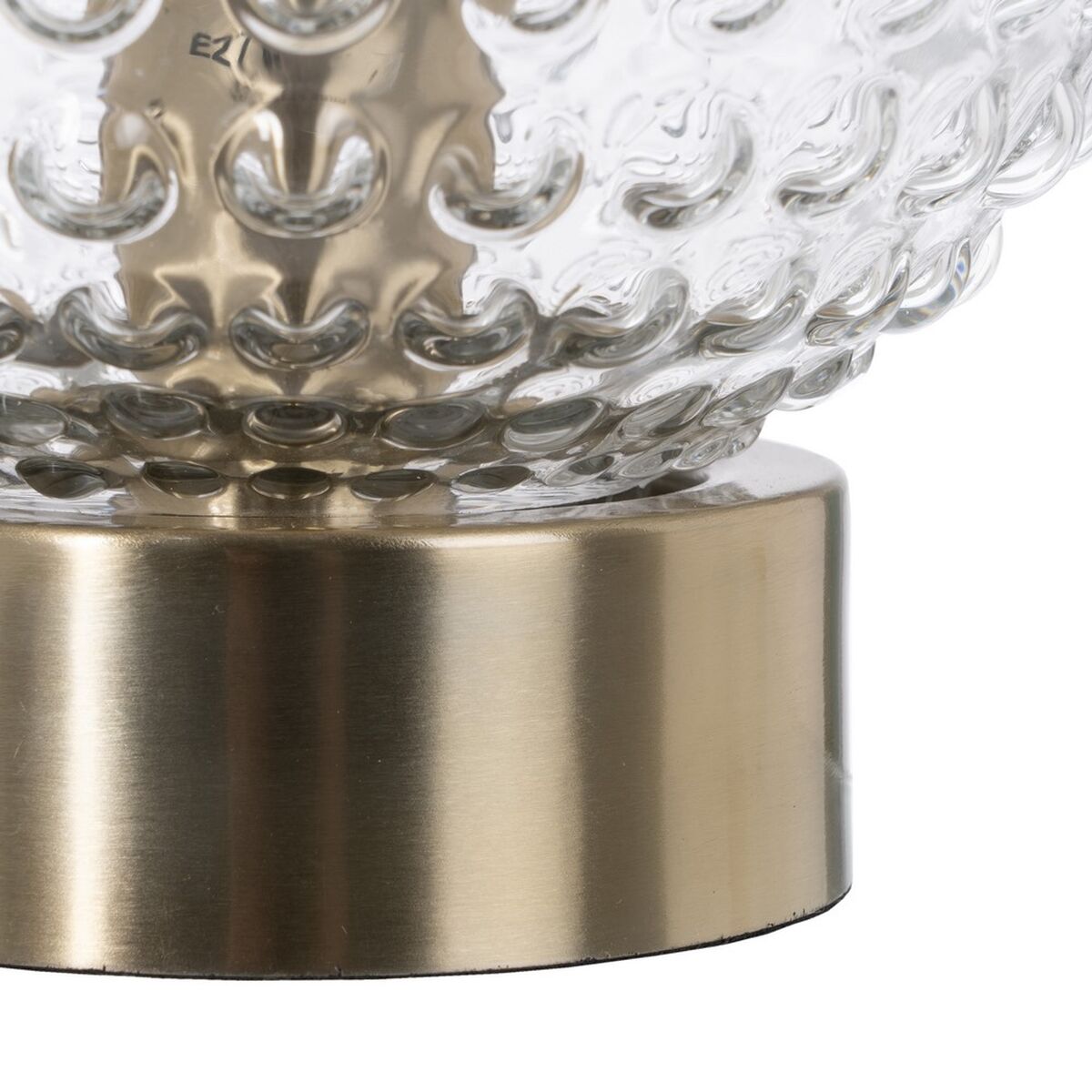 Lámpara de mesa Cristal Metal 20 x 20 x 22 cm