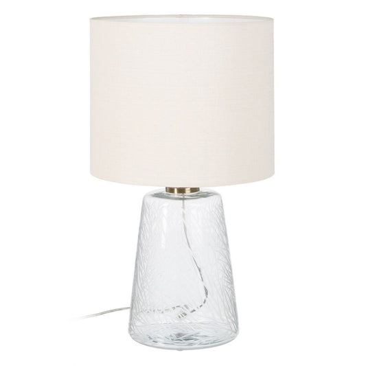 Lámpara de mesa Cristal Metal 35 x 35 x 63 cm