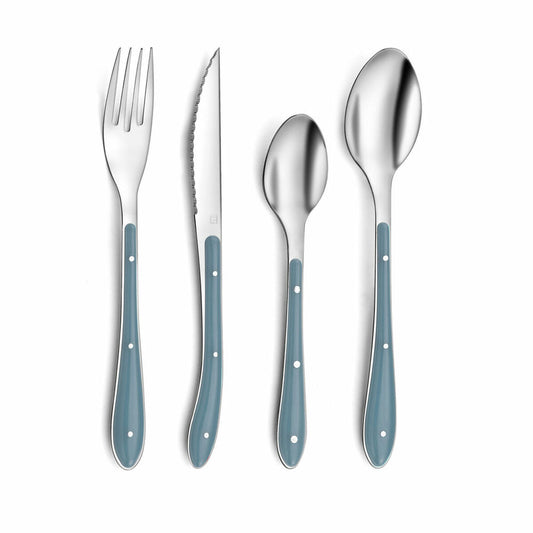 Amefa Bistro Blue Metal Cutlery (24 pcs)