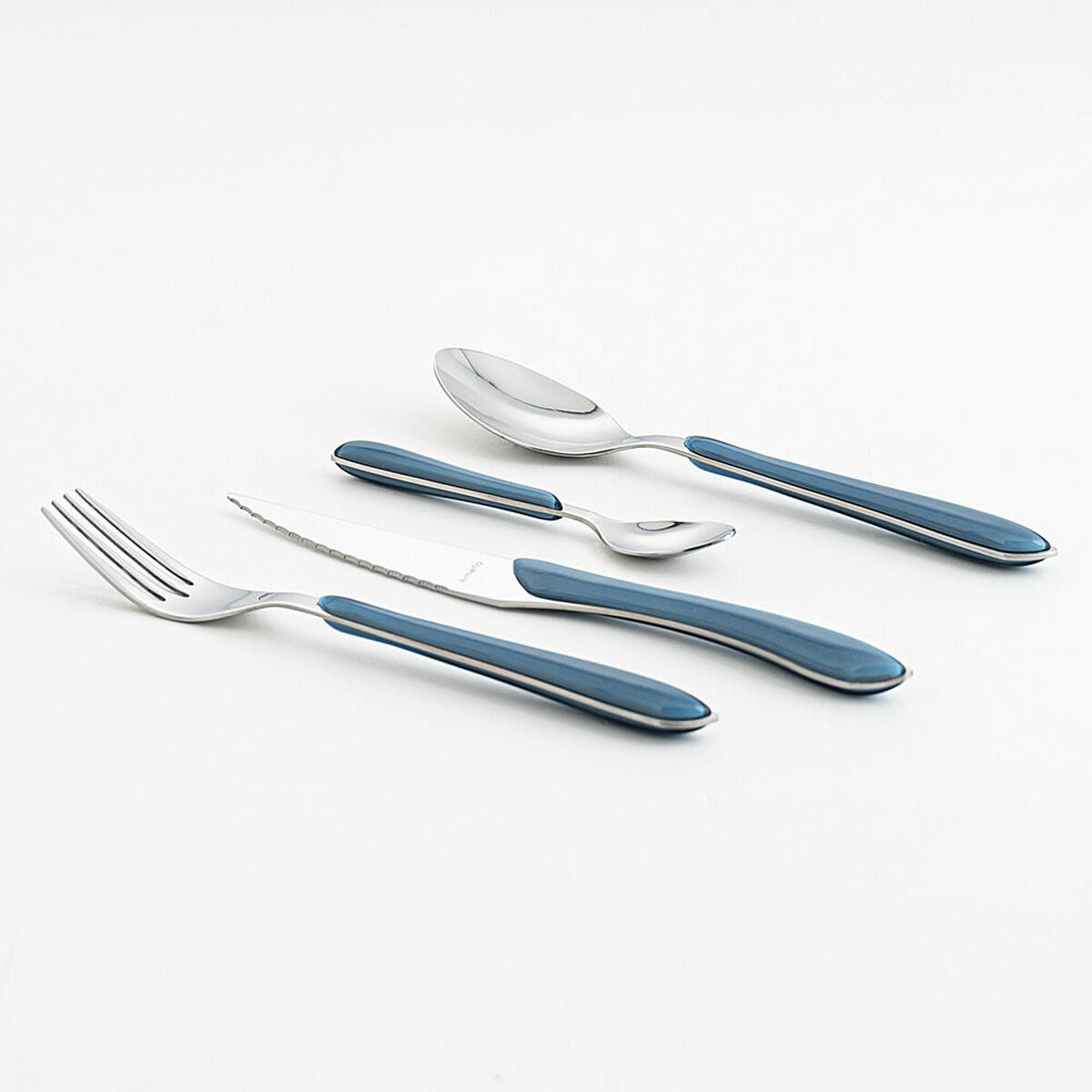 Amefa Eclat Cutlery Navy Blue Metal (24 pcs)