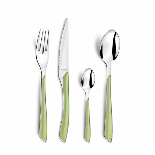 Amefa Eclat Green Metal Cutlery (24 pcs)