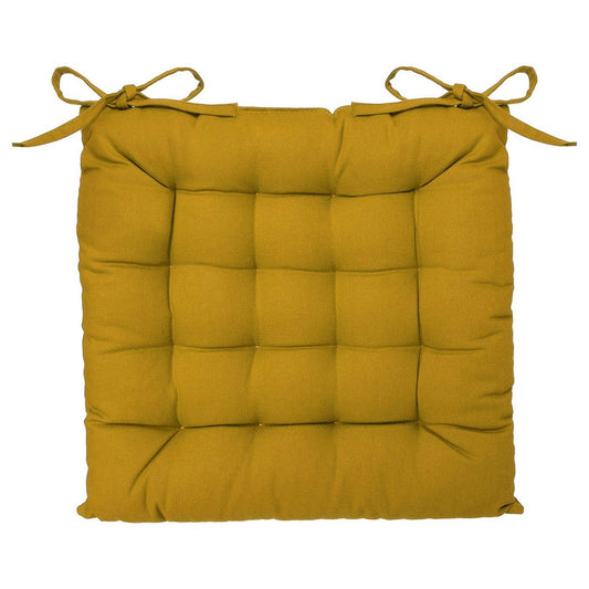 Mustard Atmosphera chair cushion (38 x 38 cm)
