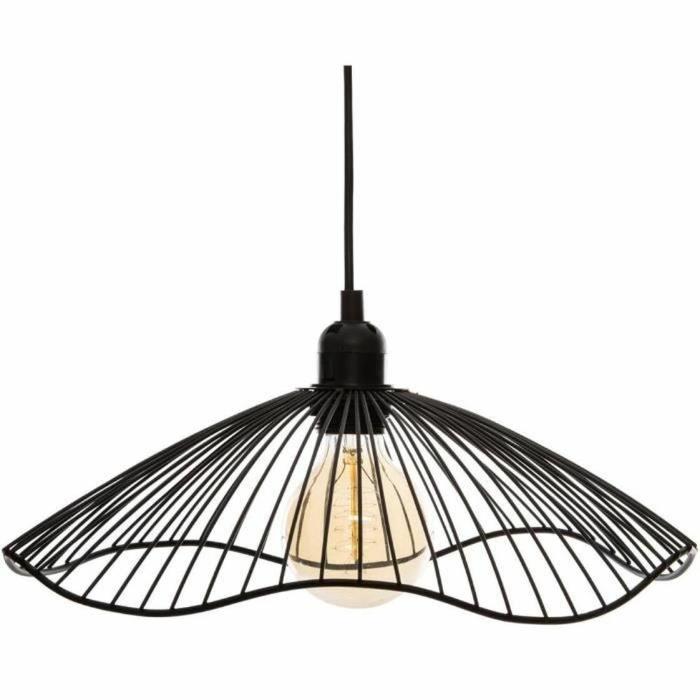 Luminária de teto Atmosphera Cháteau 40W Preto Metal (Ø 34 x 15,5 cm)