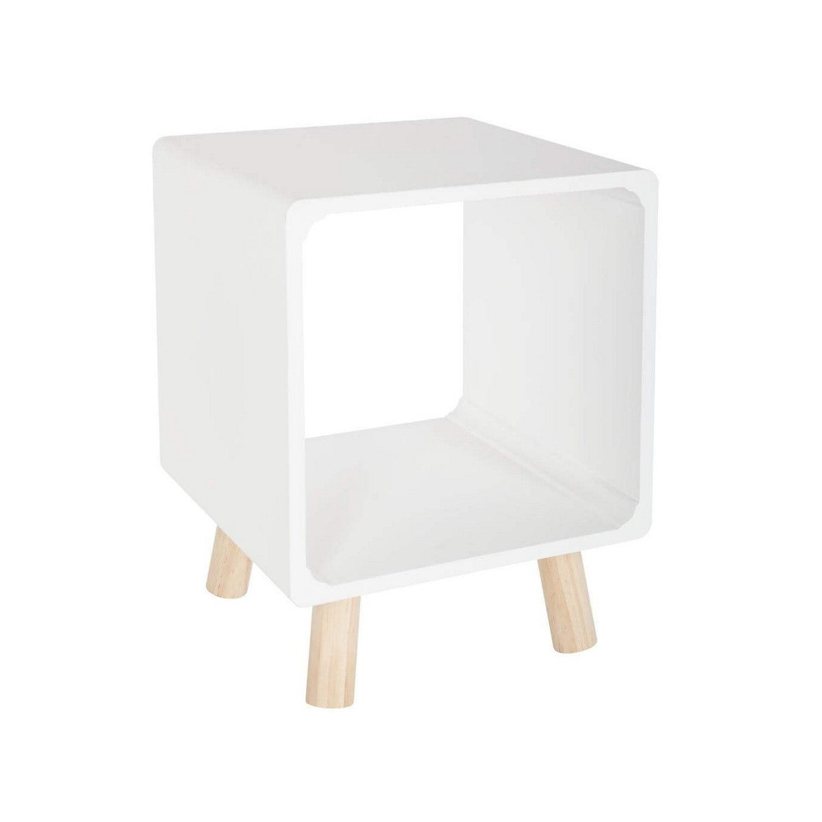 Set de 2 Mesitas Blanco Madera Quadre