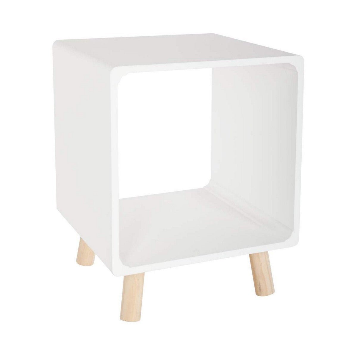 Set de 2 Mesitas Blanco Madera Quadre