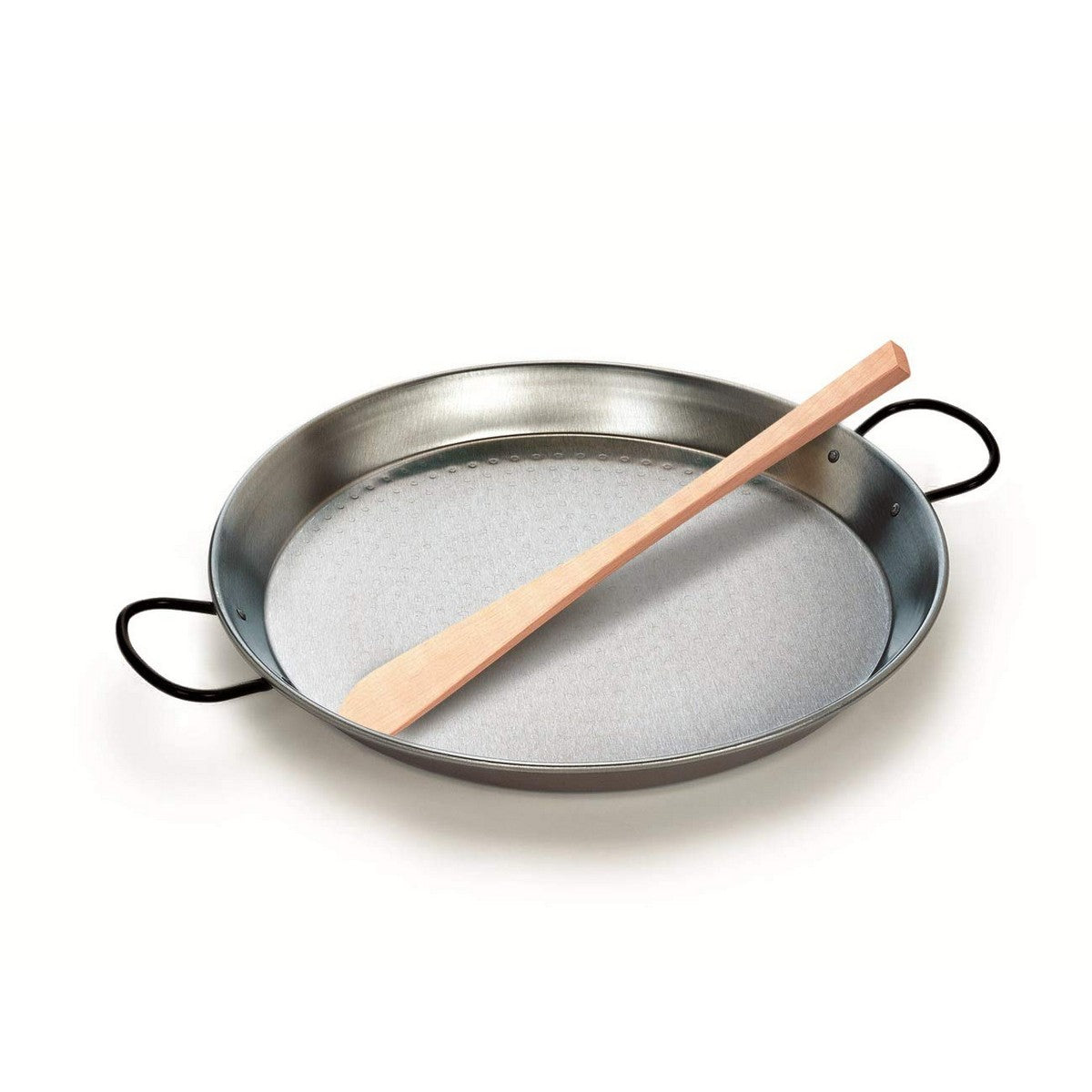 Vaello Traditional Polished Steel Paella Pan for 6 people (Ø 34 cm)