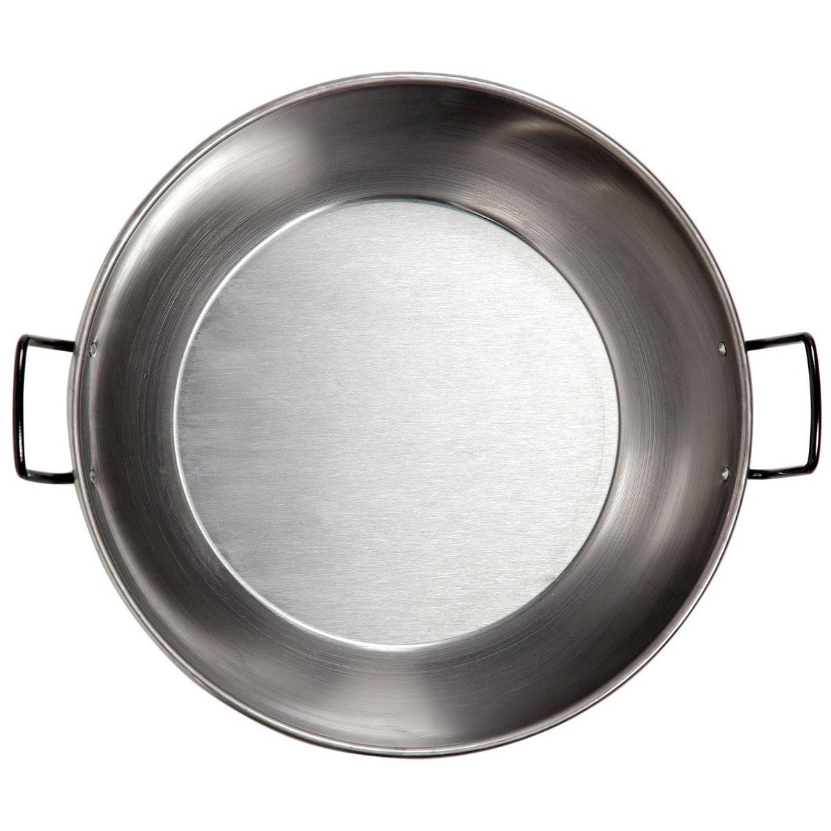 Deep Frying Pan with Handles Vaello 450 Chrome Polished Steel (Ø 50 cm)