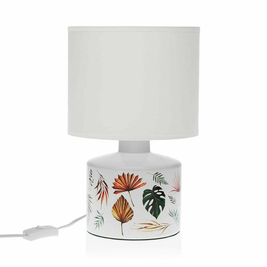 Table lamp Versa Roxanne Ceramic Fabric (22.5 x 35 x 22.5 cm)