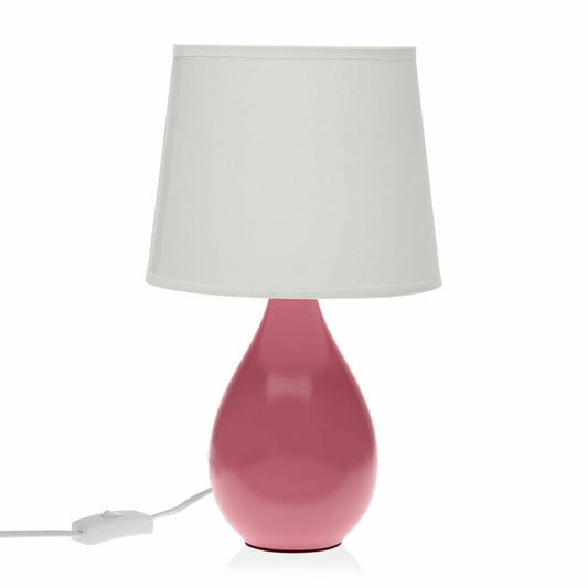 Table lamp Versa Roxanne Pink Ceramic (20 x 35 x 20 cm)