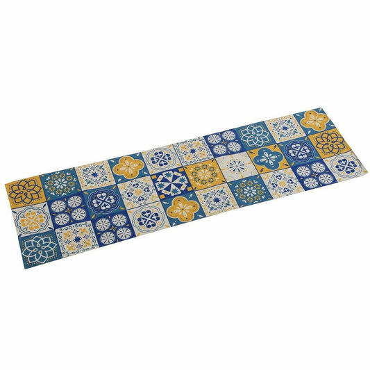 Table Runner Versa Mosaic Yellow Polyester (44.5 x 0.5 x 154 cm)