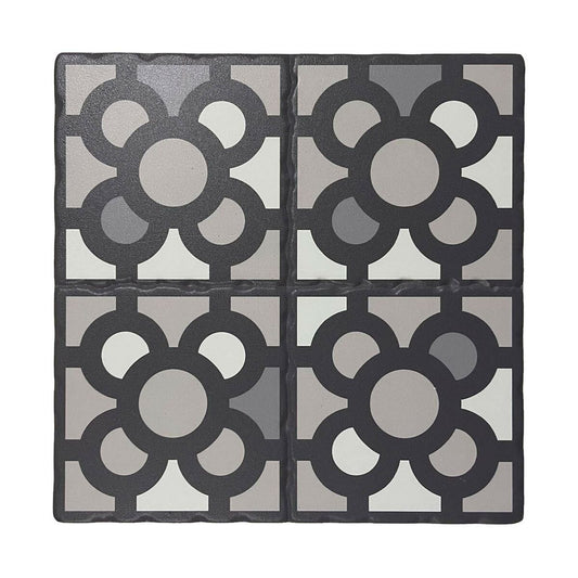 Gray Ceramic Trivet Versa (20 x 20 cm)