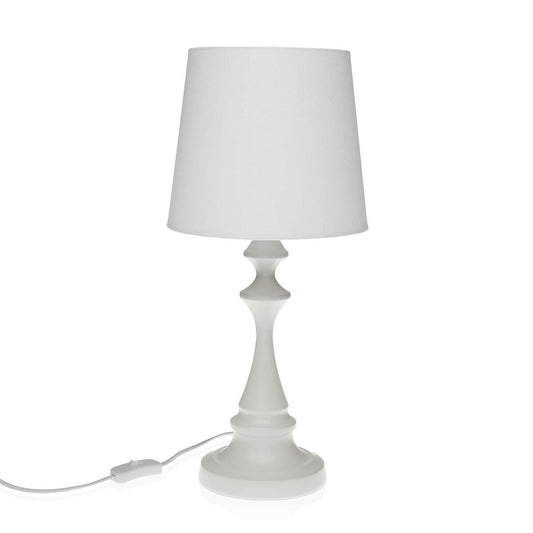 Table lamp Versa Gene White 23 x 49 cm Metal