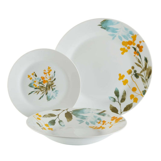 Versa Watercolors Porcelain Dinnerware Set 12 Pieces