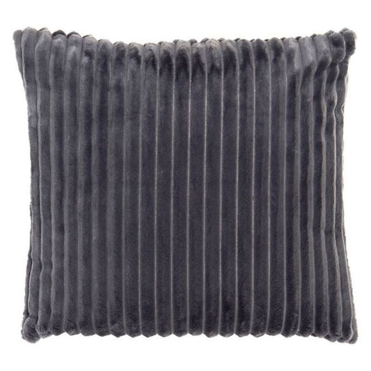 DKD Home Decor Gray Polyester Cushion