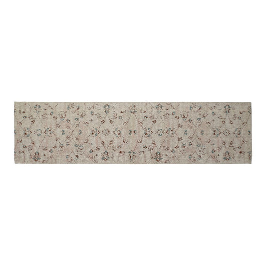 Rug DKD Home Decor Beige Cotton (60 x 240 x 1 cm)