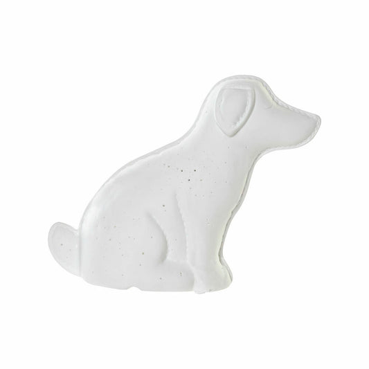 Lámpara de mesa DKD Home Decor Blanco Porcelana LED Perro (25 x 10 x 19 cm)