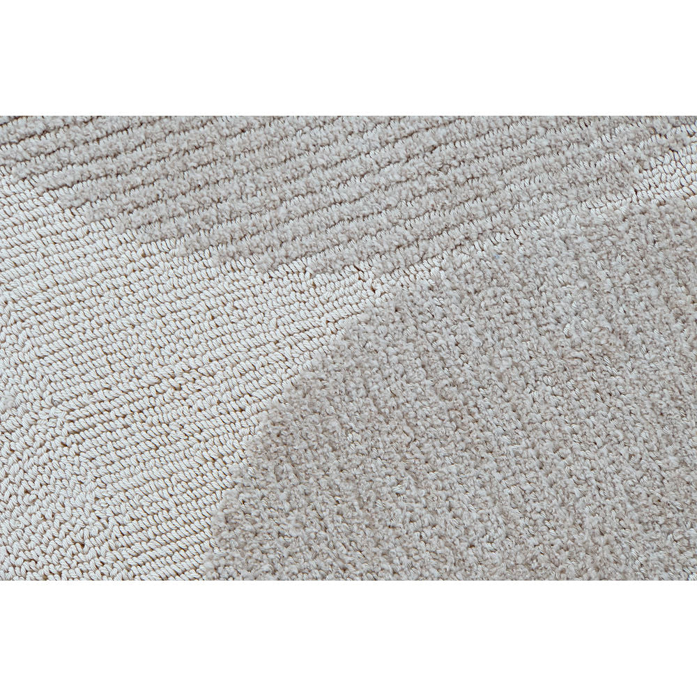 Rug DKD Home Decor Beige Polyester Circles (200 x 290 x 0.9 cm)