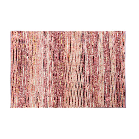 Rug DKD Home Decor Pink Polyester (120 x 180 x 0.7 cm)