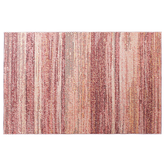 Rug DKD Home Decor Pink Polyester (200 x 290 x 0.7 cm)