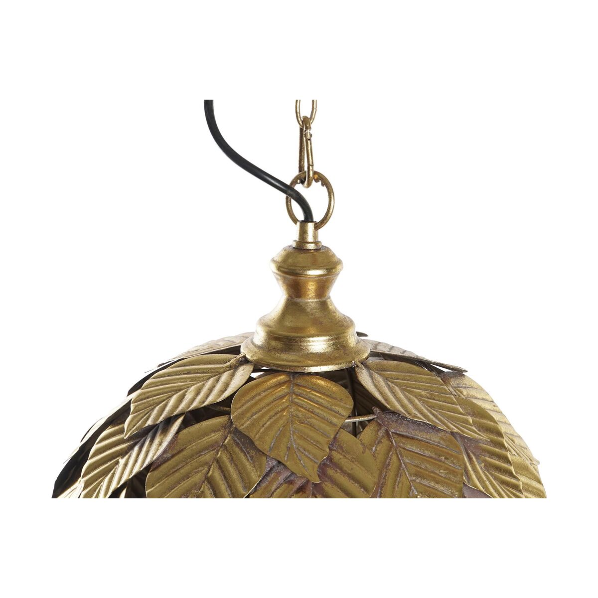 DKD Home Decor Gold Ceiling Lamp (30 x 30 x 39 cm)