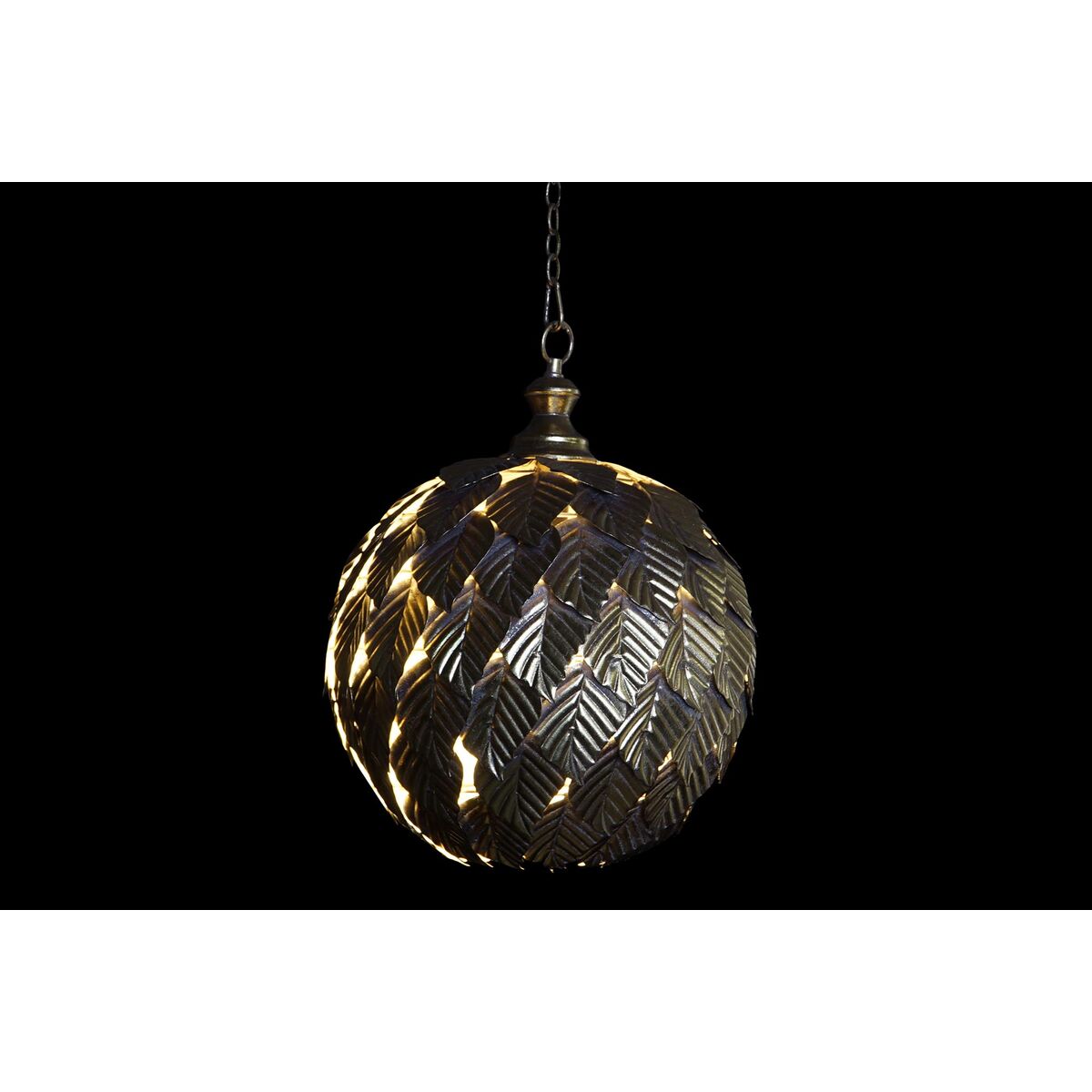 DKD Home Decor Gold Ceiling Lamp (30 x 30 x 39 cm)