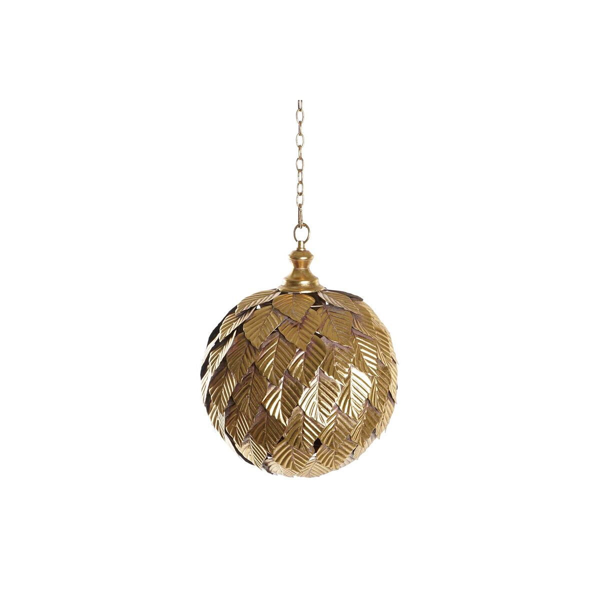 DKD Home Decor Gold Ceiling Lamp (30 x 30 x 39 cm)