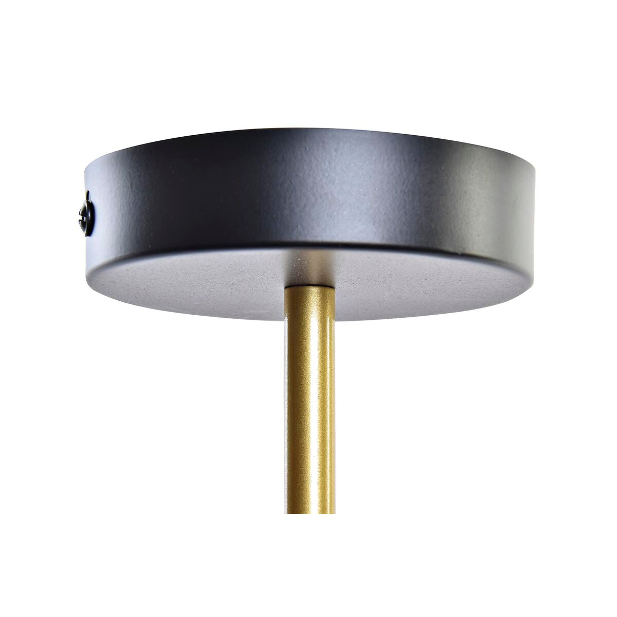 Ceiling Lamp DKD Home Decor Black Gold 220 V 50 W (60 x 11 x 26 cm)