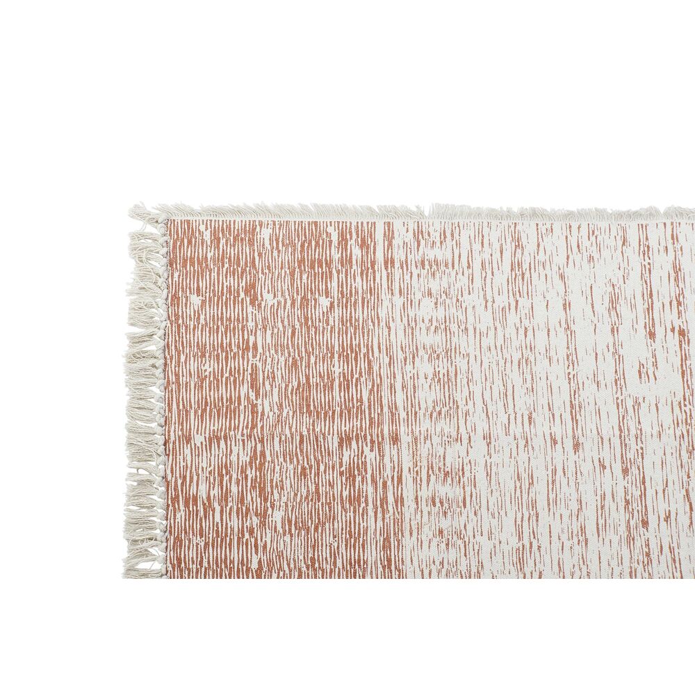 Alfombra DKD Home Decor Beige Naranja (120 x 180 x 1 cm)