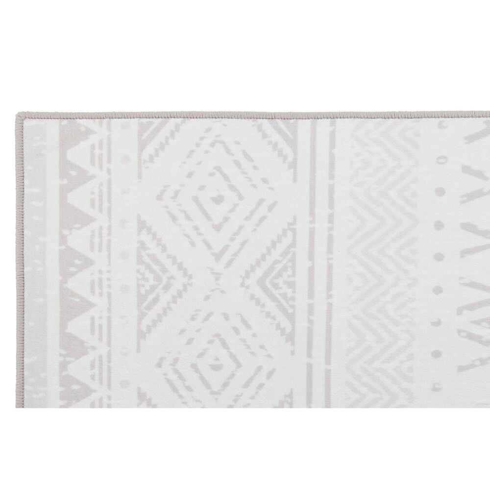 Alfombra DKD Home Decor Gris Blanco Ikat (120 x 180 x 0,4 cm)