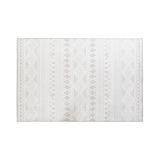 Rug DKD Home Decor Gray White Ikat (120 x 180 x 0.4 cm)