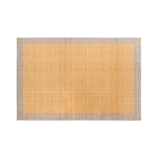 DKD Home Decor Rug Yellow Light Brown (120 x 180 x 0.7 cm)