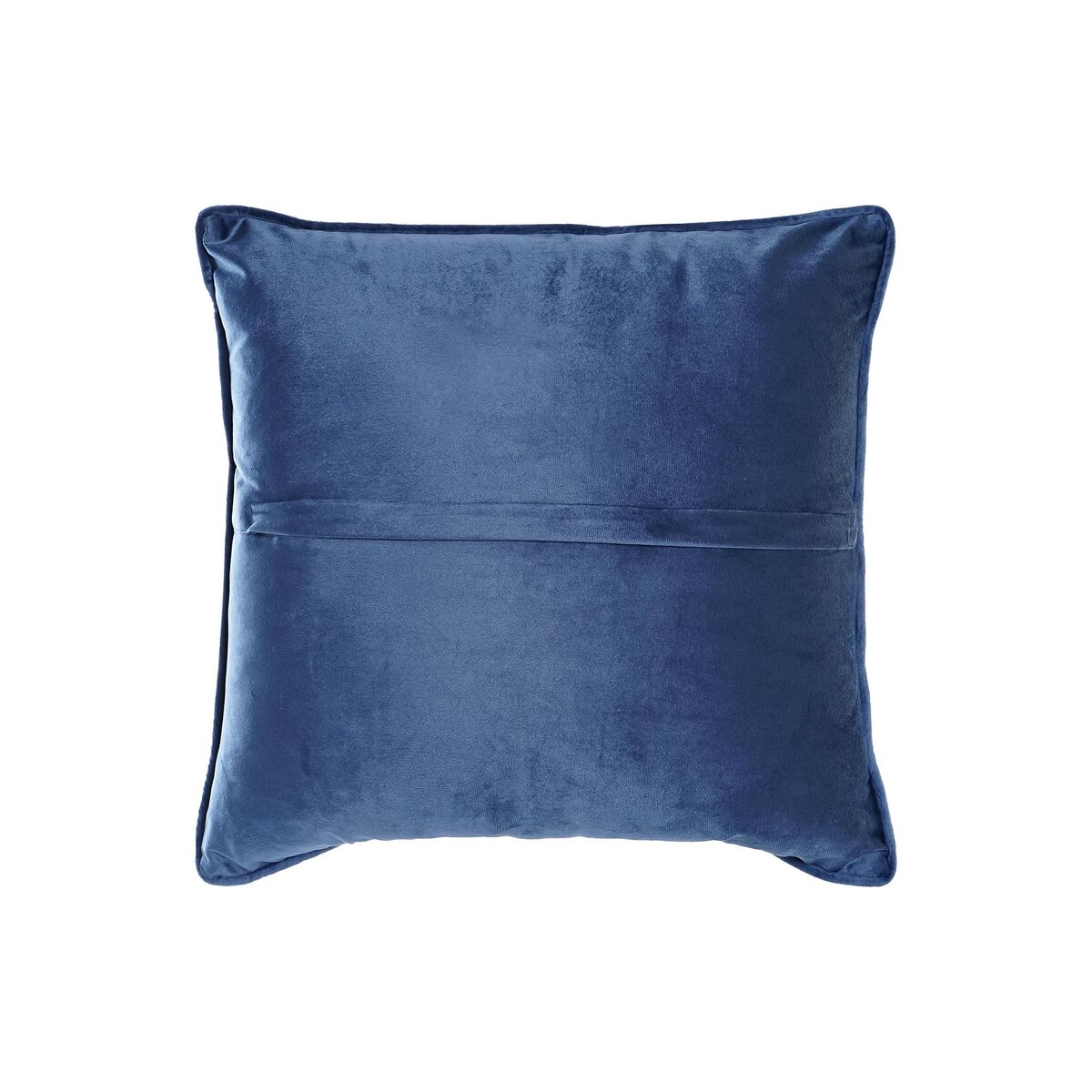 Velvet Blue Flowers Cushion