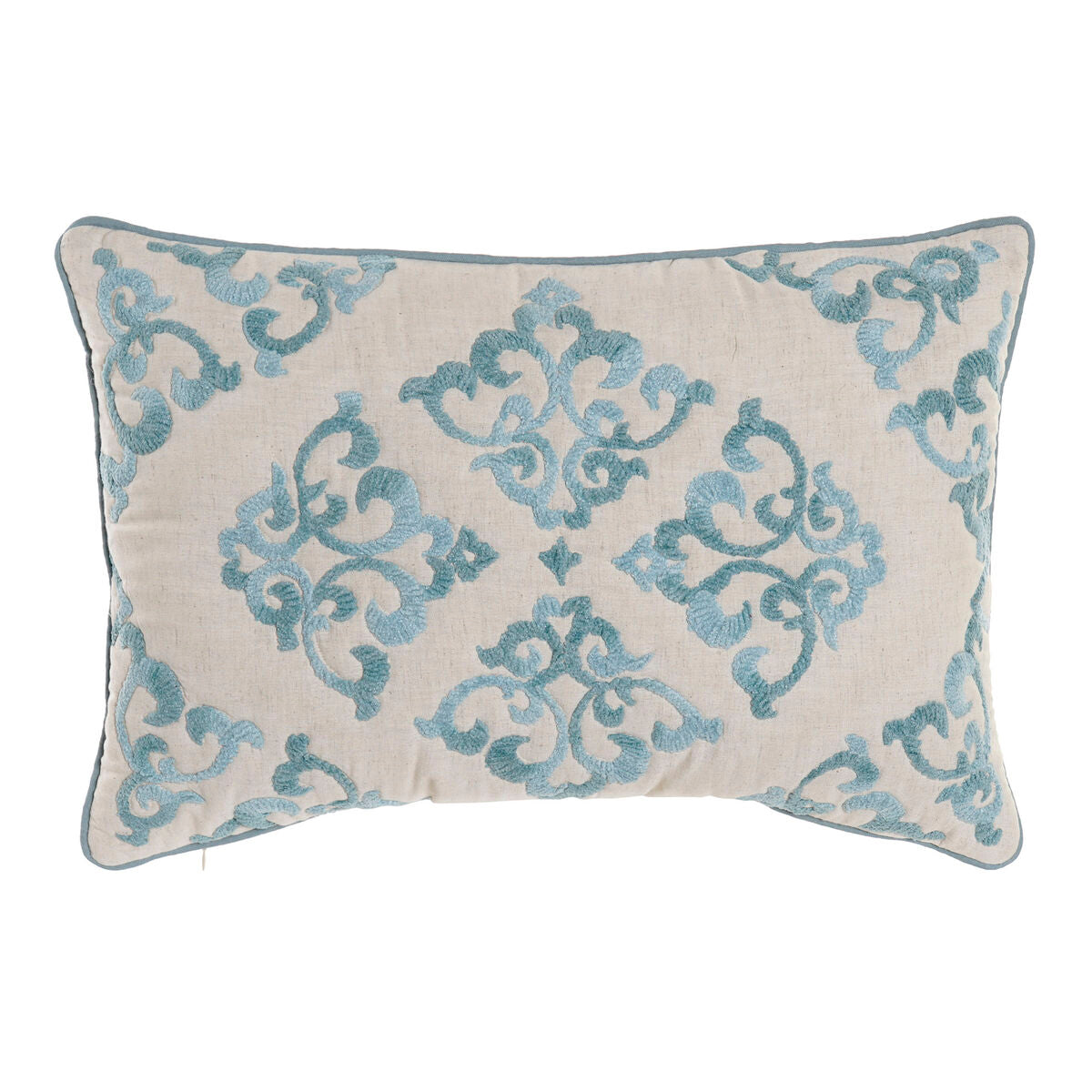 DKD Home Decor cushion cover Traditional Blue (60 x 1 x 40 cm)