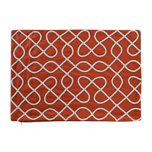 Funda de cojín DKD Home Decor Terracota (60 x 1 x 40 cm)