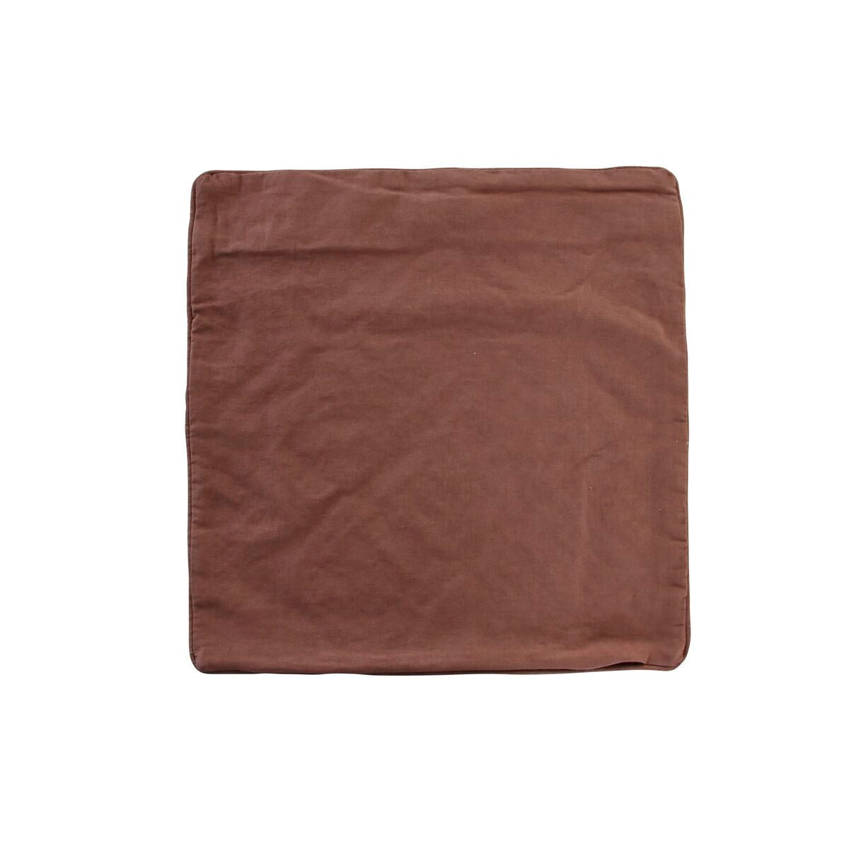 Cushion cover DKD Home Decor Brown Diamonds (50 x 1 x 50 cm)