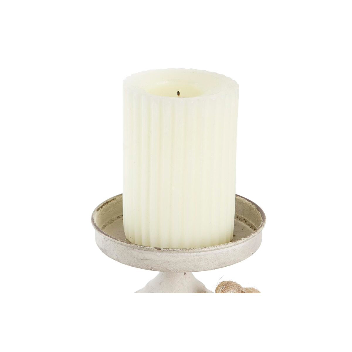 DKD Home Decor Metal Candle Holder (13 x 13 x 17.5 cm)