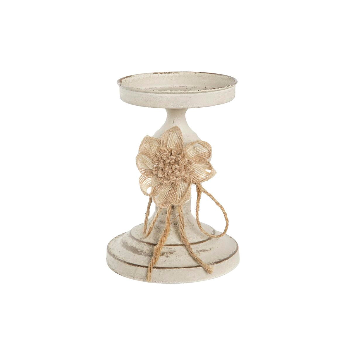 DKD Home Decor Metal Candle Holder (13 x 13 x 17.5 cm)