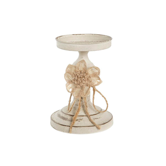 DKD Home Decor Metal Candle Holder (13 x 13 x 17.5 cm)