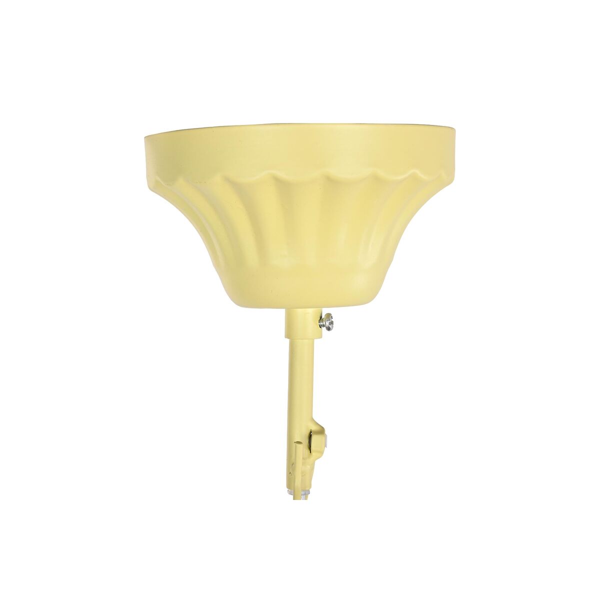 Ceiling Lamp DKD Home Decor Metal Brown Yellow 50 W Wood MDF (35 x 35 x 95 cm)