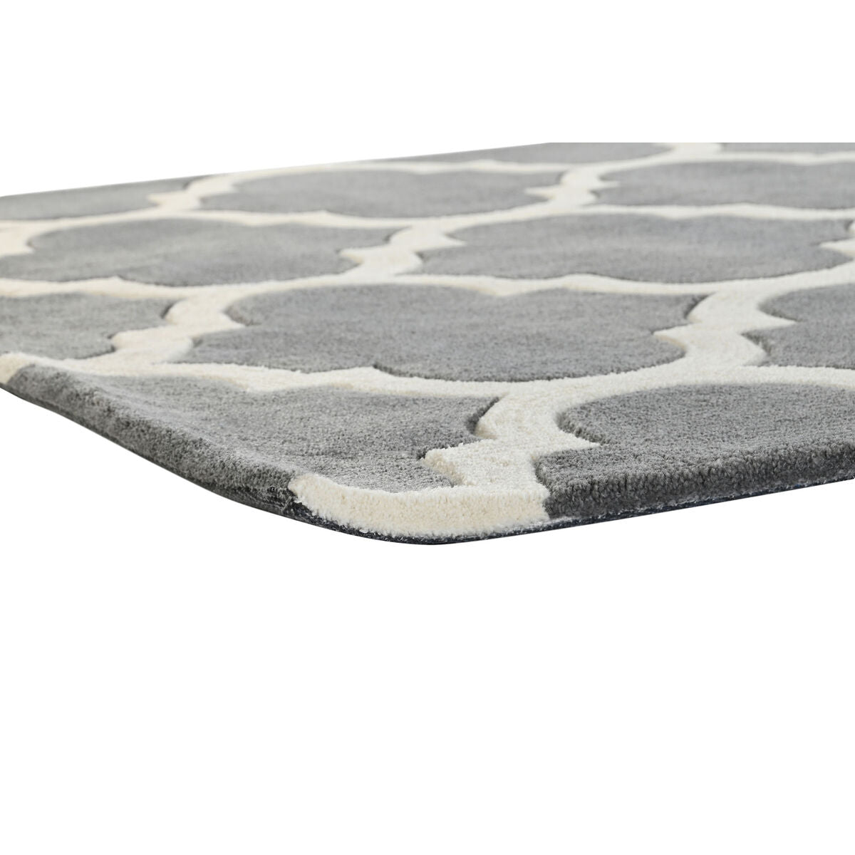 Alfombra DKD Home Decor Gris Poliéster 120 x 180 x 2 cm Étnico