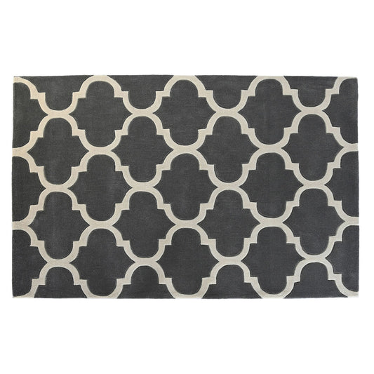 Alfombra DKD Home Decor Gris Poliéster 120 x 180 x 2 cm Étnico