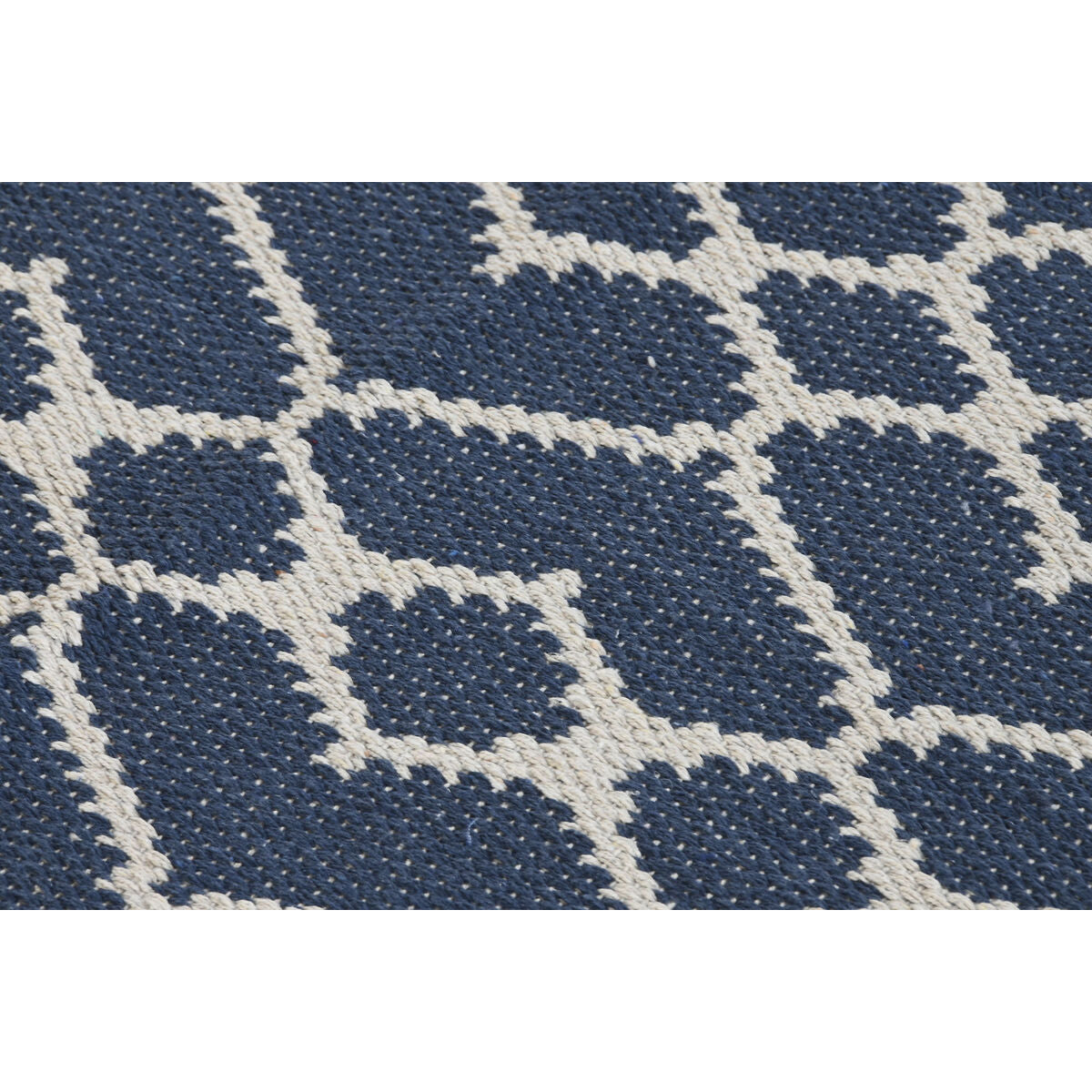 Carpet DKD Home Decor Blue White Arabic (120 x 180 x 1 cm)