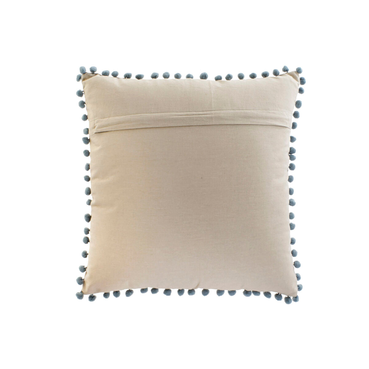 DKD Home Decor Beige Blue cushion (40 x 15 x 40 cm)