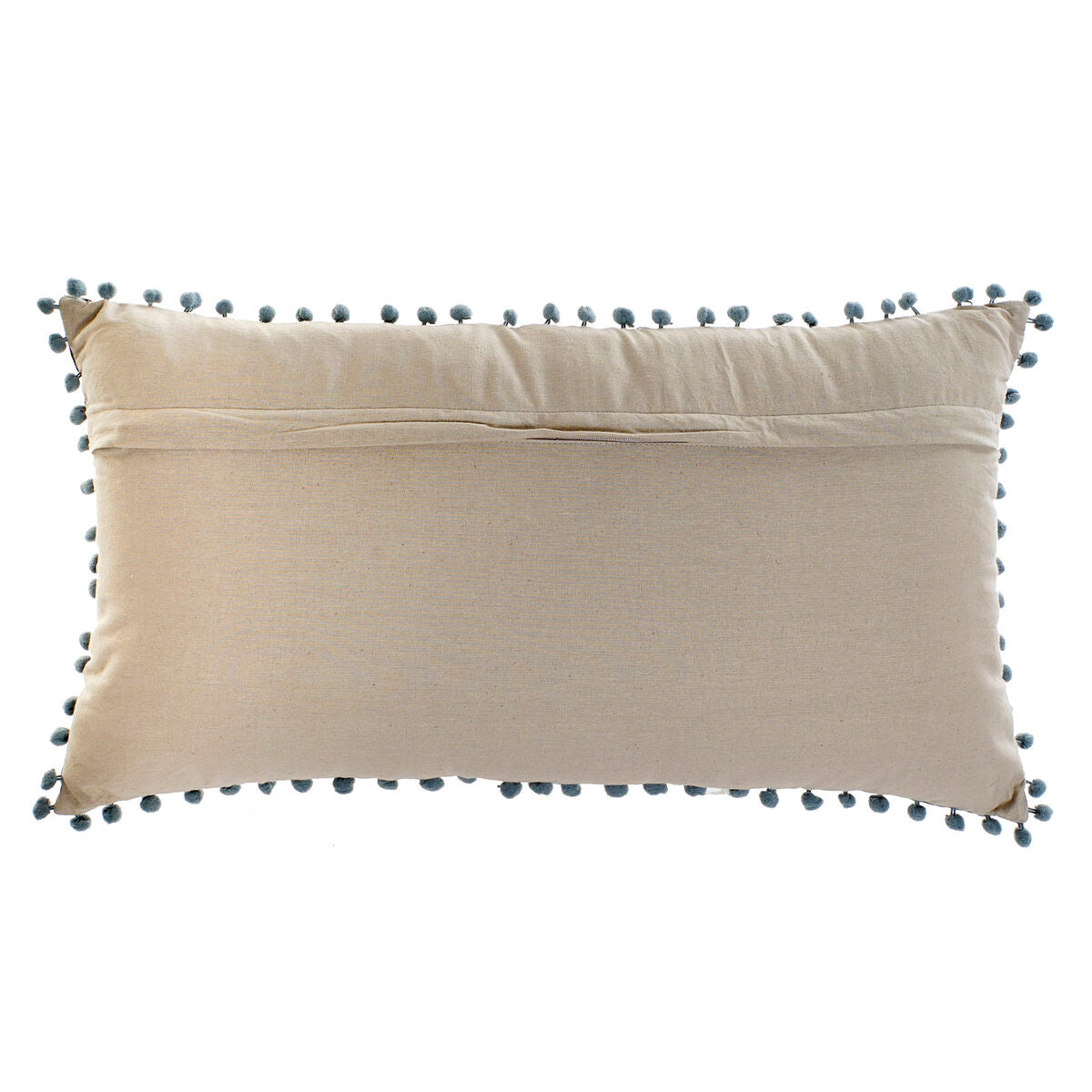 DKD Home Decor Beige Blue cushion (36 x 15 x 60 cm)