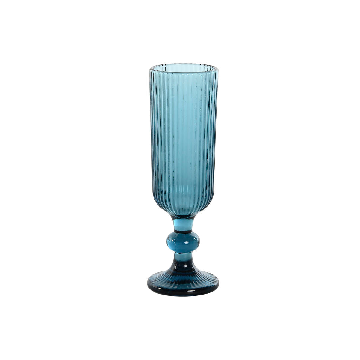 Set of cups DKD Home Decor Blue Crystal 150 ml