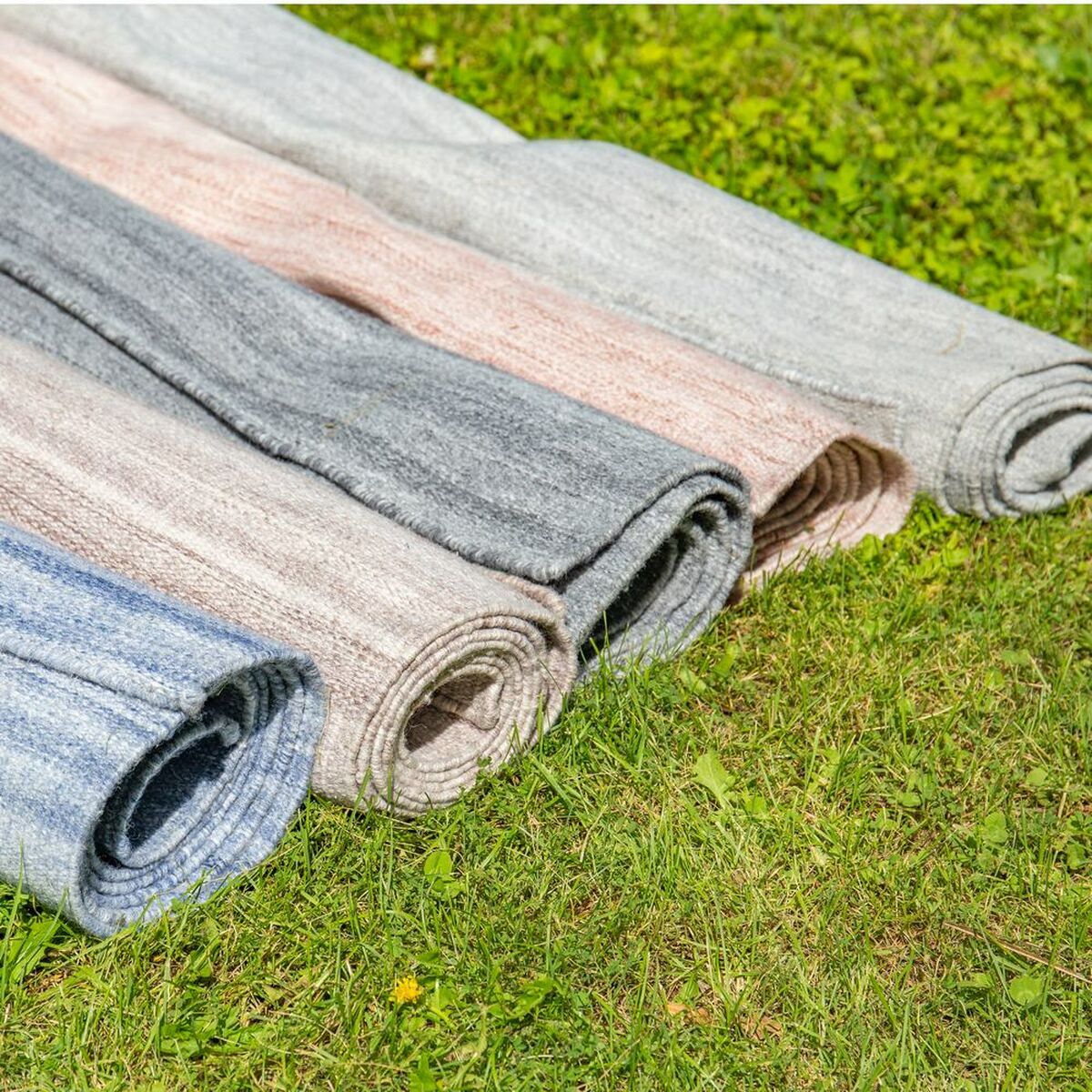 Outdoor Rug Goa Gray PET 120 x 180 cm