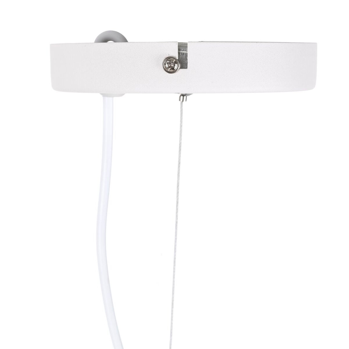 Industrial White Metal Ceiling Lamp 30 x 30 x 35 cm